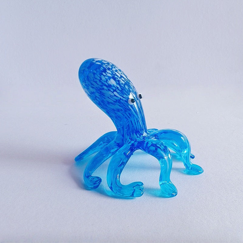 Qianhua Crafts Glass Octopus Ornament