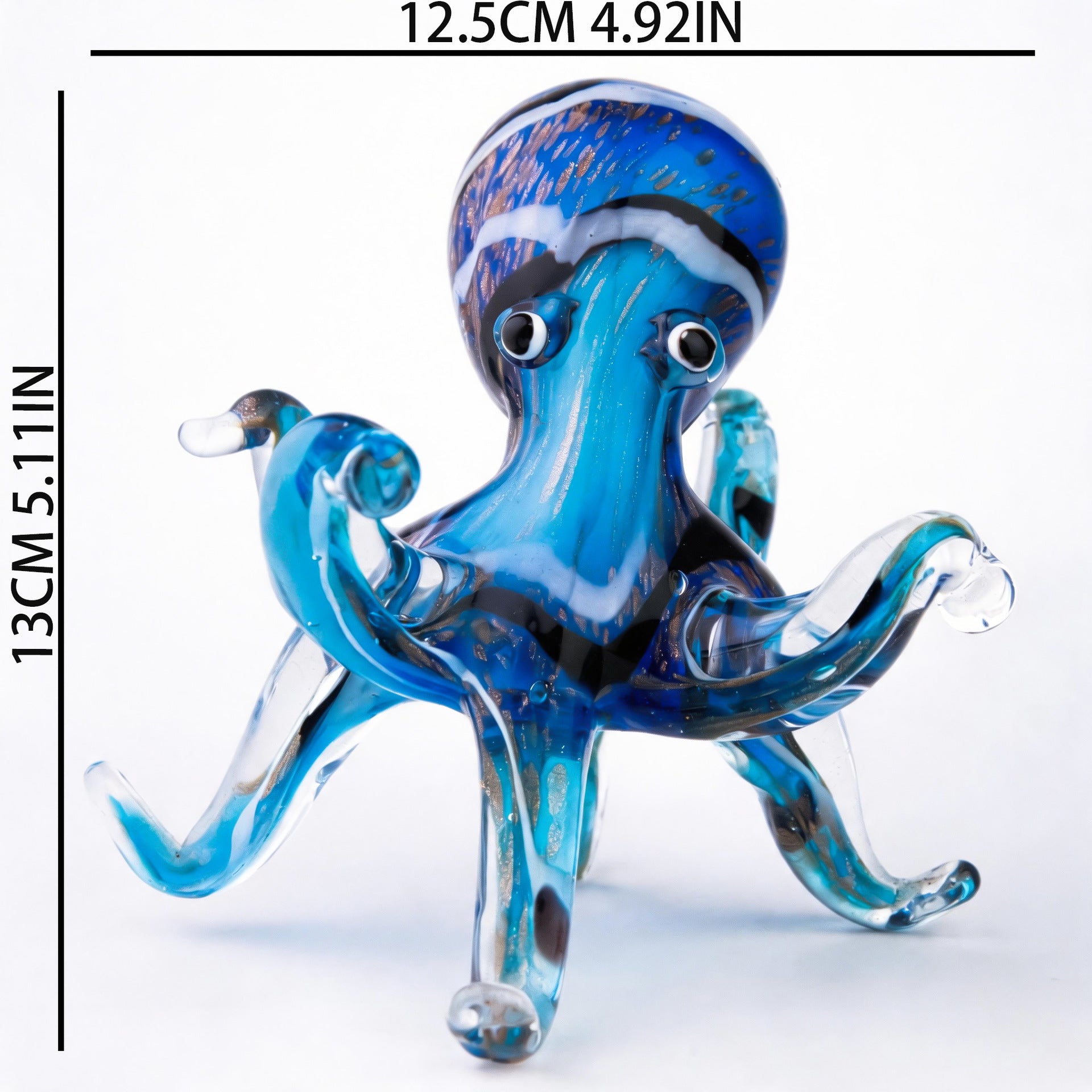 Creative Glass Octopus Ornament