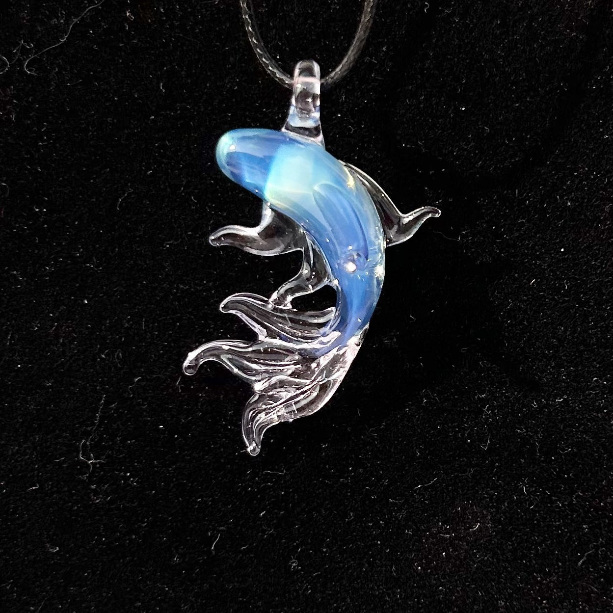Enamel Little Koi Pendant Necklace