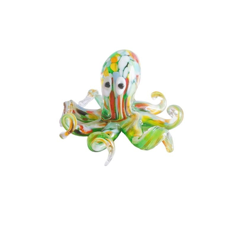 Qianhua Crafts Glass Octopus Ornament